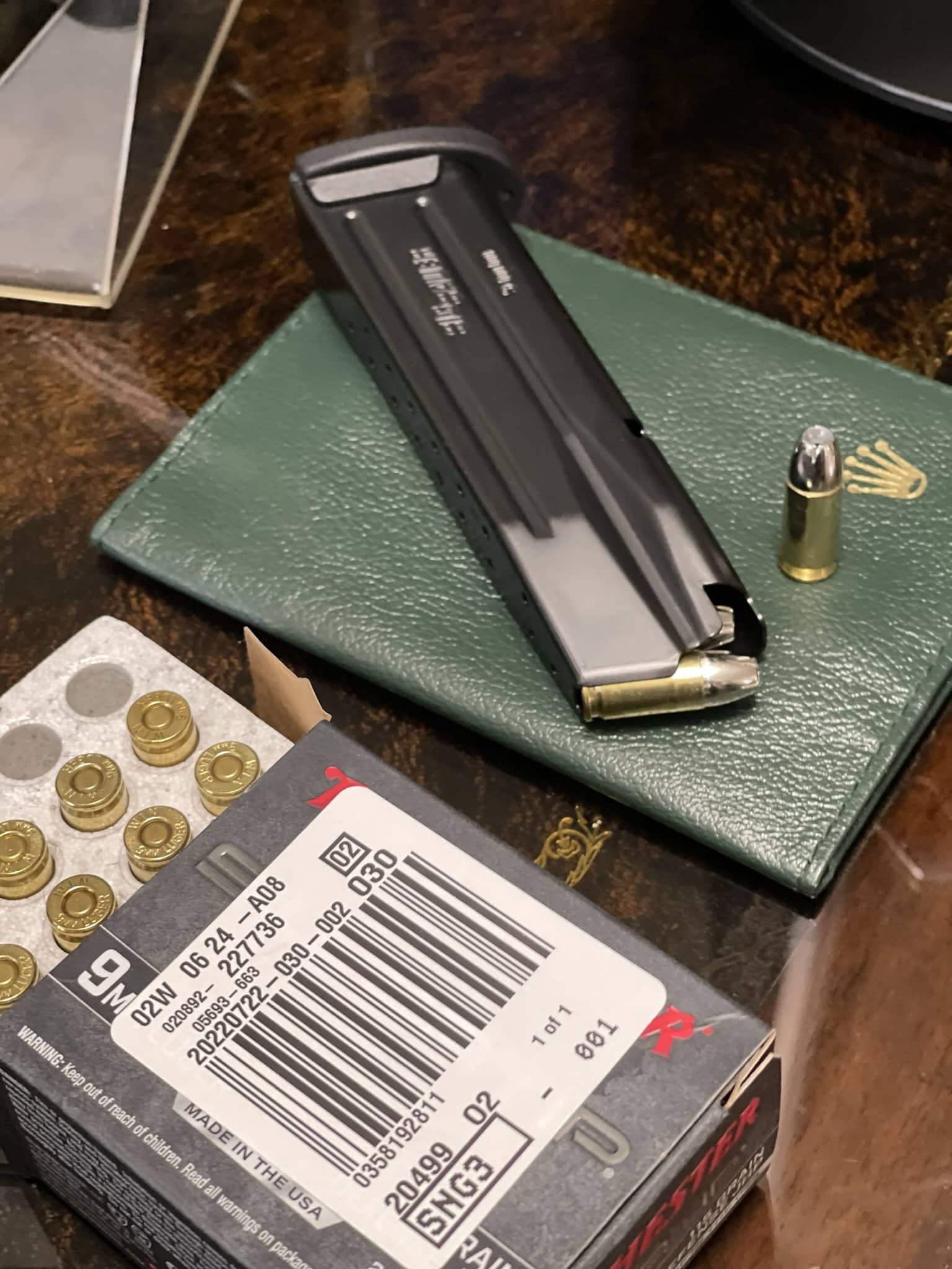 Winchester Silvertip 9mm Luger 115 Grain Defense JHP