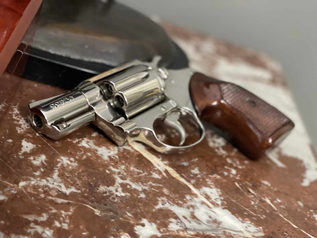 Colt revolver used as a visual reference for the lasting collector interest in Colt handguns.