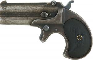 Remington .41 caliber Double Derringer pistol connected to John Dillinger