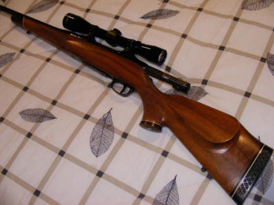 Colt Sauer .270 rifle detail