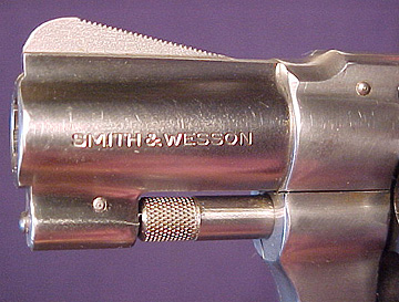 Smith & Wesson Model 60 barrel marking