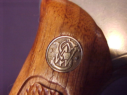 Smith & Wesson Model 60 grip medallion