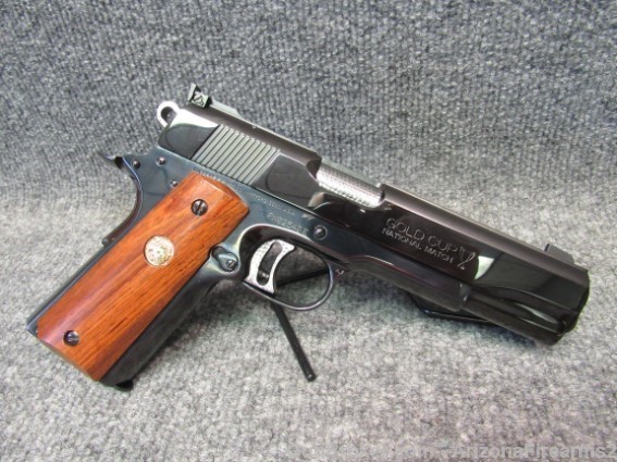 Colt Gold Cup pistol chambered in 45 ACP