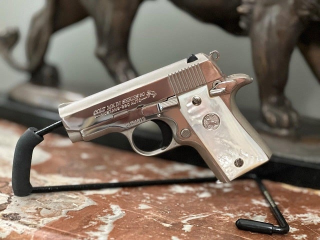 Colt Mustang .380 close-up