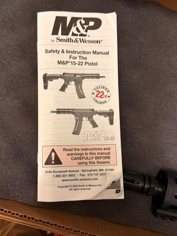 M&P15-22 Safety & Instruction Manual