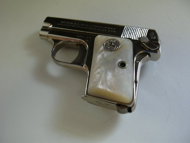 Colt Vest Pocket pistol right side