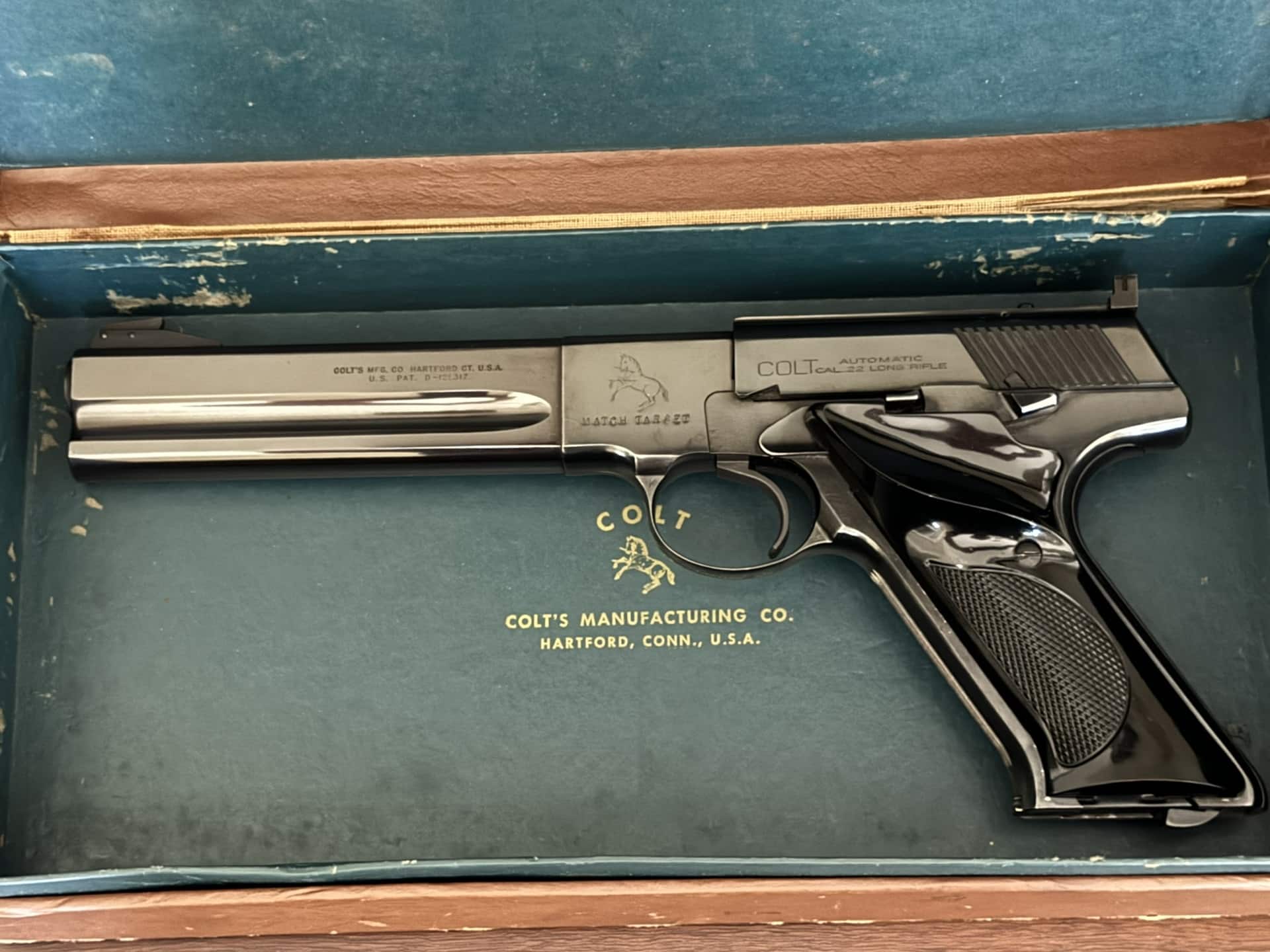 1955 Colt Woodsman Match Target with black grips