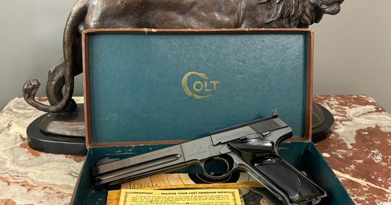 Colt Woodsman Match Target pistol