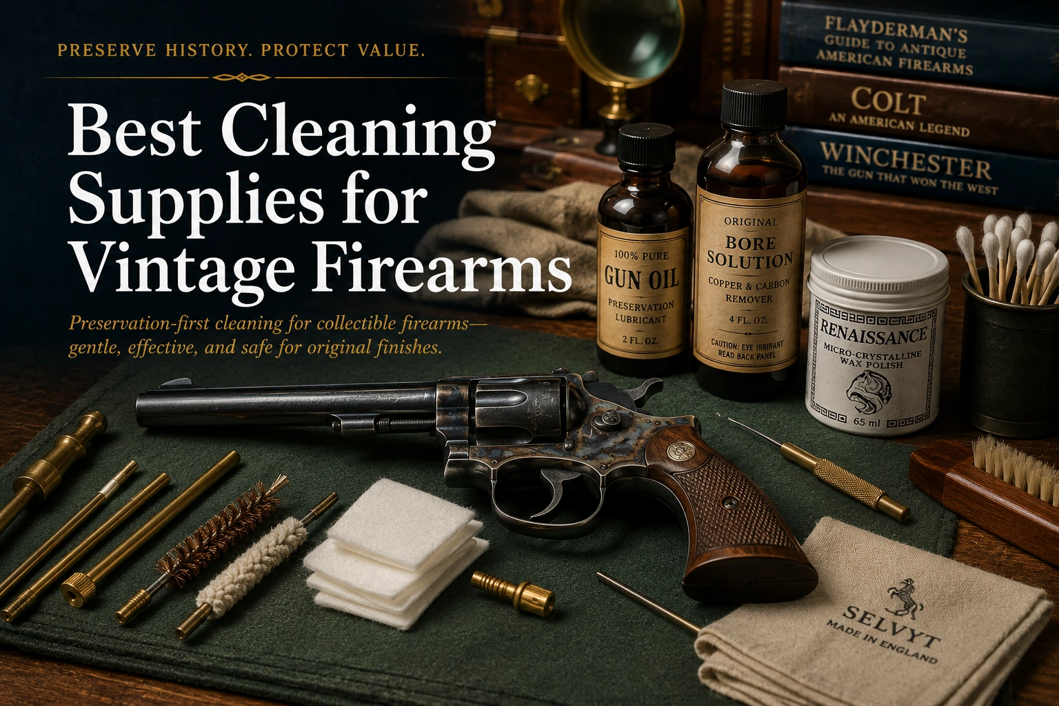 Cleaning vintage firearms guide